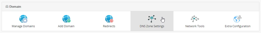 Настройки на DNS зоната