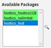 Available Packages