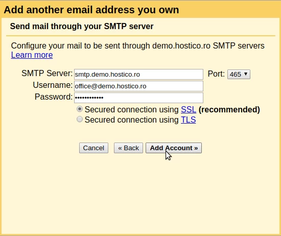 Добави акаунт
