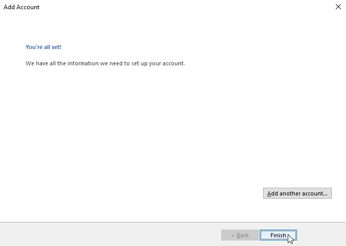 finalizare configurare casuta