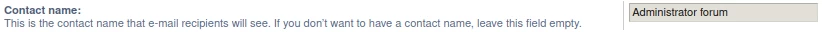 nume contact
